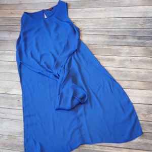 💥$5 TODAY sz M Royal Blue *TOP* w/high side slits
